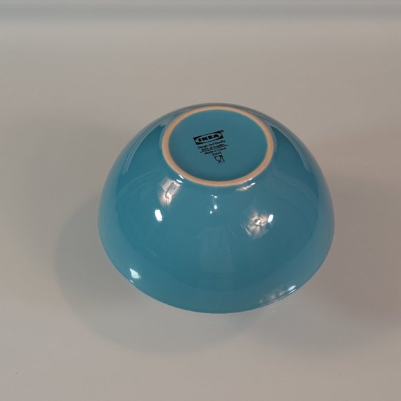 IKEA Dining Ikea Cereal Bowl Turquoise Blue Fargrik Poshmark